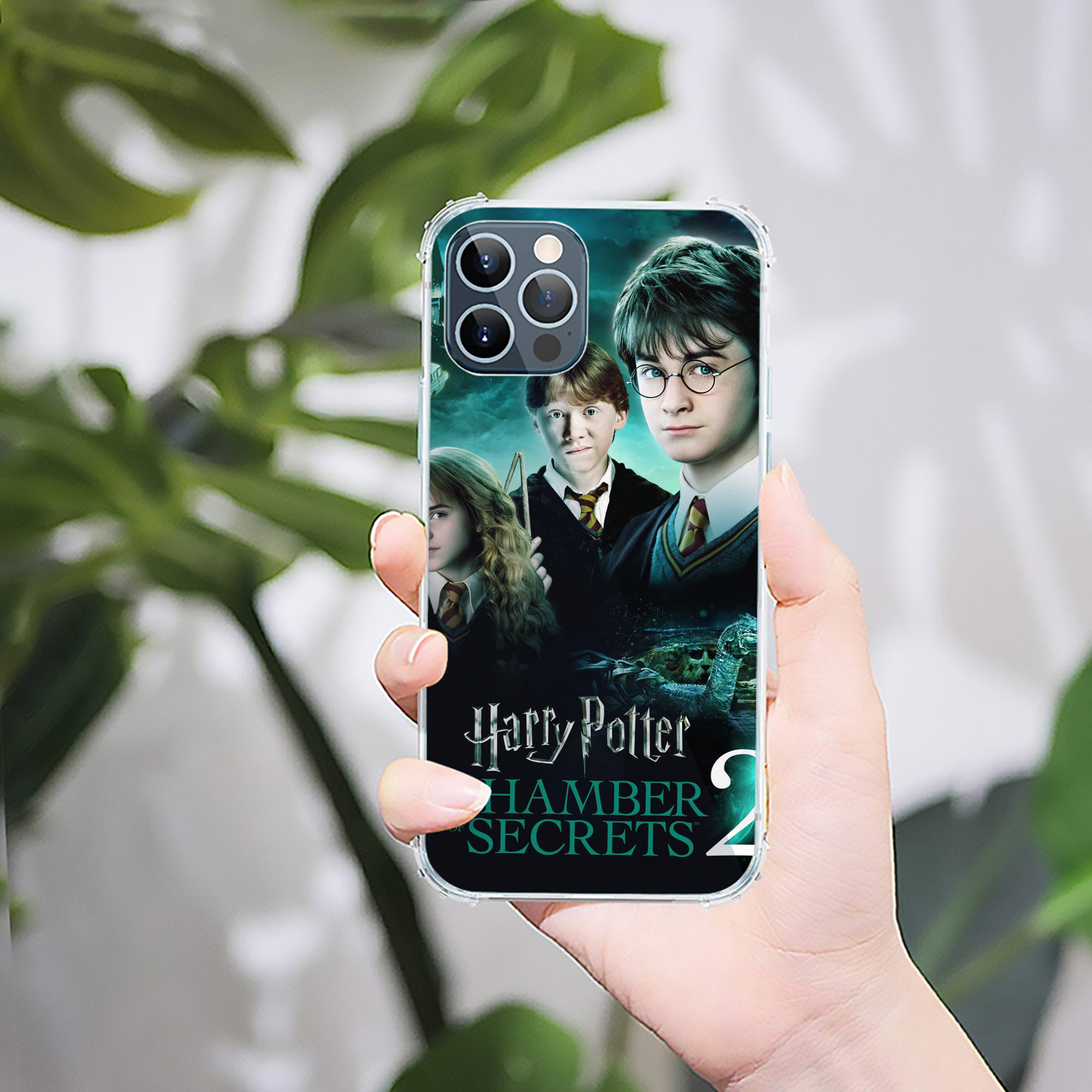 （画像用） Harry Potter ハリー・ポッターシリーズ 【iPhone 12シリーズ対応】透明スマホケース（クリアソフトケース）